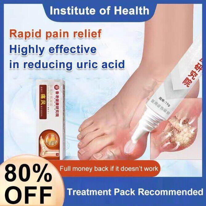 Health Research Institute Gout Gel Relieve gout pain Lazada PH