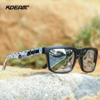 【CW】✇﹊  Mirrored lens Original Brand Sunglasses Polarized eyewear Glasses Men UV400 30 Colors KDEAM