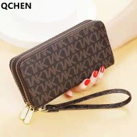 【CC】 Womens fashion Ladies mobile phone bag long printing new clutch star zipper hand strap Multiple 697