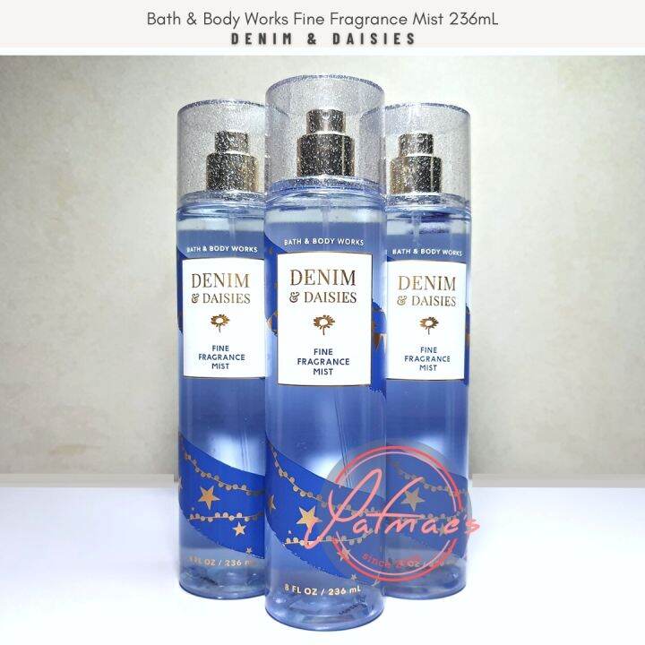 Denim and Daisies Fine Fragrance Mist Perfume for Women by Bath & Body Works 236mL (sold each