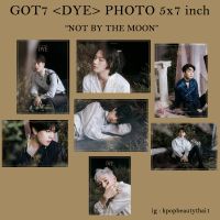 got7 รูป 5x7 นิ้ว dye not by the moon kpop (สีดำ)