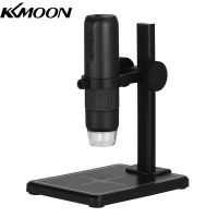 KKmoon W-IFi W-ไร้สายดิจิตอลกล้องจุลทรรศน์มือถือกล้องจุลทรรศน์แบบพกพากล้อง50X To 1000X การขยาย8ปรับ L-ED ไฟเข้ากันได้กับ IOS Android สมาร์ทโฟน T Ablet คอมพิวเตอร์