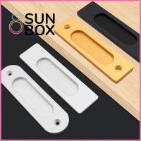 SUN BOX อุปกรณ์อเนกประสงค์ อุปกรณ์สำหรับห้องครัว ปุ่มเสริมลูกบิด อะลูมิเนียมอัลลอยด์ มือจับประตูบานเลื่อน ประตูกระจกนิรภัย ตู้เสื้อผ้าในตู้เสื้อผ้า ที่จับตู้เก็บของ