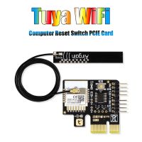 Tuya Computer Power Reset Switch PCIE Card+Antenna Smart WiFi for Desktop PC APP Remote Control for Google Home