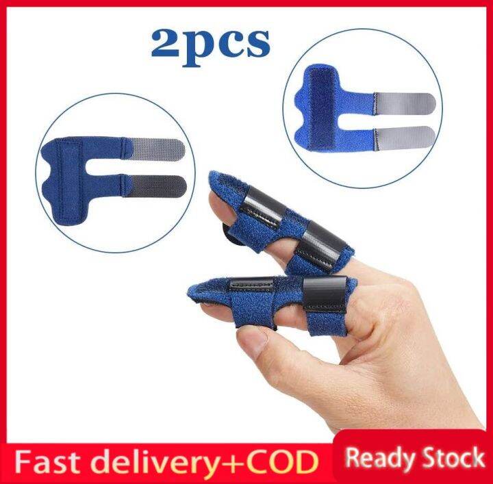 2pcs Finger Brace Trigger Finger Splint, Straighten Broken or Bent