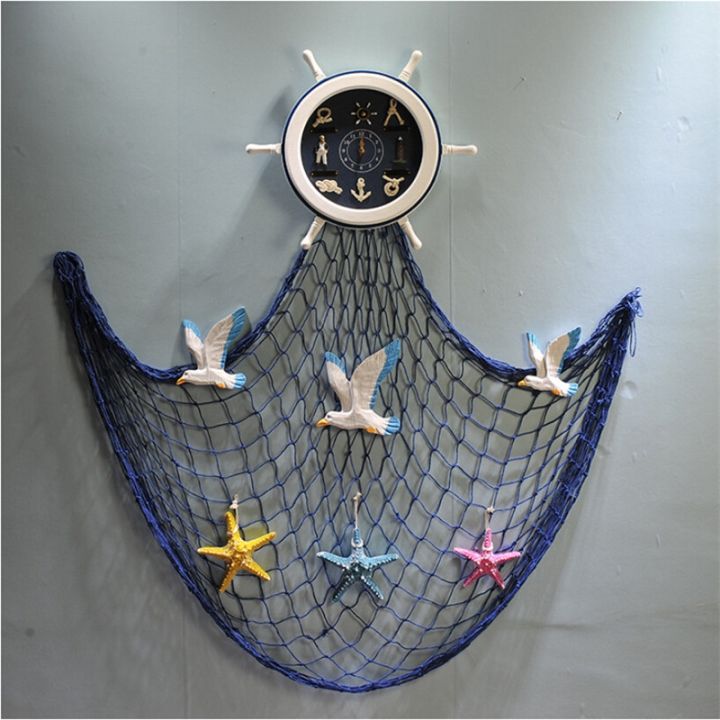 cc-wall-hangings-creatove-the-sea-stickers-big-fishing-net-decoration