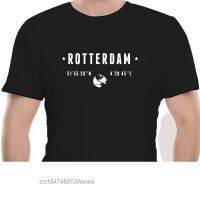 Rotterdam T Shirt Men Customized 100% Cotton Xs-Xxxl Vintage Fit Comical Cool Novelty Tshirt