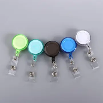 Retractable ID Badge Holder Clips ID Card Holder Clip-Selling on  -  China Retractable Badge Holder and Badge Reel price