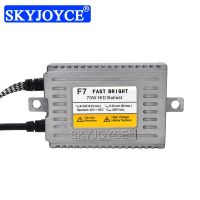 【Hot item】 【100%-New】 2023 Skyjoyce ชุดซ่อนดิจิทัลสำหรับโคมไฟซีนอนรถ12V เริ่มต้นอย่างรวดเร็ว F7 Ac 70W บัลลาสต์ซีนอน Hid Dlt 1ชิ้น