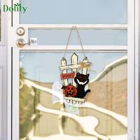 Dolity พวงหรีดฮาโลวีนนอกบ้าน,เครื่องประดับตกแต่งภายในและบ้านฮาโลวีนของขวัญงานขึ้นบ้านใหม่งานฝีมือวันหยุด