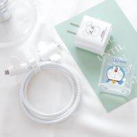 18W20W Charger Protector Cartoon Transparent Silicone Adapter Cover for 12 Pro Max