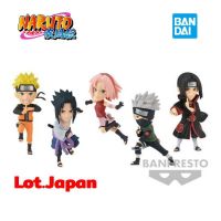 Naruto Shippuden WCF Vol.1 Banpresto World Collectable Figure Sasuke Kakashi Itachi นารูโตะ