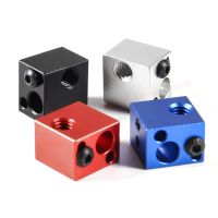 Maketbot Heated Block 3D Printer MK7 MK8 Heating Aluminum Block 16x16x12mm for V6 J head Extruder Hotend