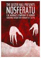 ฟิล์มภาพยนตร์สยองขวัญสไตล์ Nosferatu 1922คลาสสิกย้อนยุคโปสเตอร์ผ้าไหมพิมพ์ลายของตกแต่งผนังบ้าน24X36นิ้ว0726