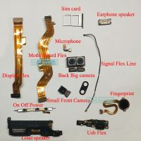 For ZTE Nubia z17 lite NX591j Loud speaker Usb Flex On/Off Power Button volume Fingerprint Motherboard Display Flex Cable