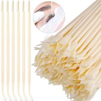 ❇☸◈ 10Pcs 2 Way Eyelash Perming Stick Glue Spoon Lash Lifting Curler Applicator Eyelash Tweezers Eyelash Extension Sticks Supplies