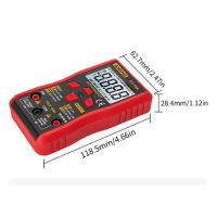 ruyifang Aneng M118A ดิจิตอลมัลติมิเตอร์แบบพกพา AC/DC Tester MINI resitance Meter RMS