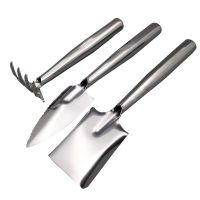 3 Pcs Hand Transplant Shovel And Harrow Hand Rake With Non-Slip Ergonomic Handle Gardening Kit Digging Trowel Tool