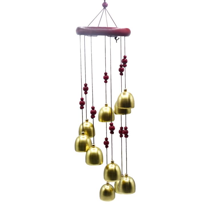 สินค้าใหม่-กระดิ่งลม-ฐานแบนทรงกลม-wind-chime-เสริมโชคลาภ-เสียงเพราะ-ระฆังลม-ตกแต่งบ้าน-ตกแต่งสวน