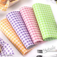 【Ready Stock】 ▤☈ E05 100pcs Oil-Proof Wax Paper Food Wrapper Paper Bread Sandwich Burger Fries Macarons Packaging Kitchen Baking Tool