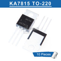 10pcs KA7815 TO-220 KA7815ETU TO220 1A +15V Regulator Transistor new original