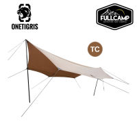 Onetigris Bulwark Rain Fly Camping Tarp (TC) ทาร์ป ฟลายชีท ผ้าใบกันแดด ผ้าใบกันฝน ผ้า TC ทรงแปดเหลี่ยม