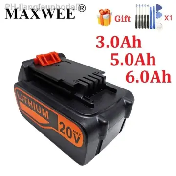 2PCS 2.0AH LBXR20 20VOLT MAX Matrix Li Battery For Black &