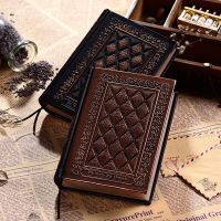 《   CYUCHEN KK 》 Retro Leather Diary Journal Notebook Vintage Blank Hard Cover Sketchbook Paper Stationery Travel School Sdudent Gifts Supplies