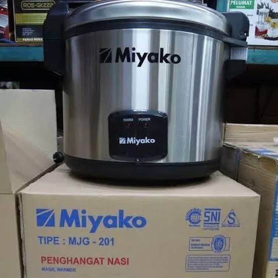 Miyako Rice Cooker / Magic Com Warmer Jumbo MJG201 20 Liter Lazada