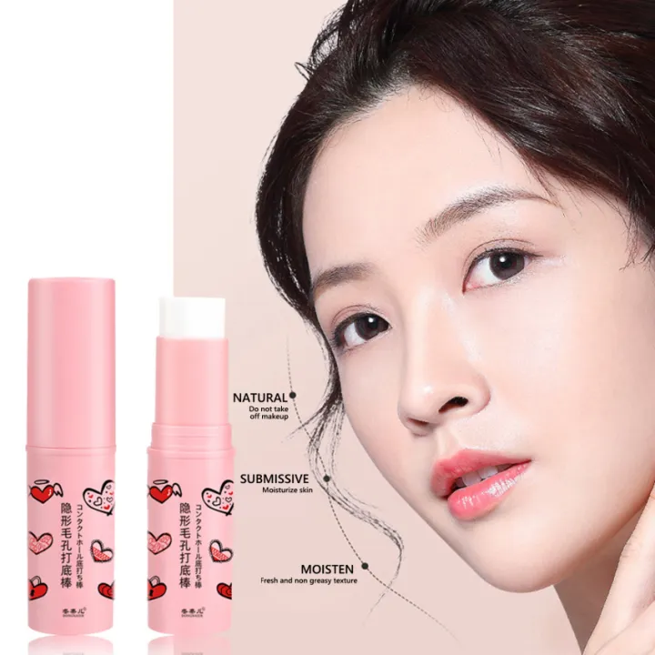 Invisible Pore Primer Stick Pore Eraser Waterproof Face Primer Makeup