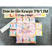 Hũ ăn liền Kewpie Nhật cho bé 7 9 12M 2 hũ x 60gr bay air_Date 2023