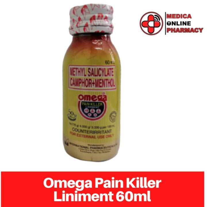 Omega Pain Killer Liniment 60mlh21 Lazada PH