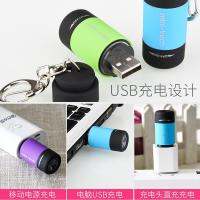 มินิไฟฉาย led แสงจ้าบ้าน USB ชาร์จนักเรียนปากกาแสงนักเรียนแบบพกพาไฟฉายขนาดเล็กปุ่มไฟ 【10 เดือน 20 Day After 】