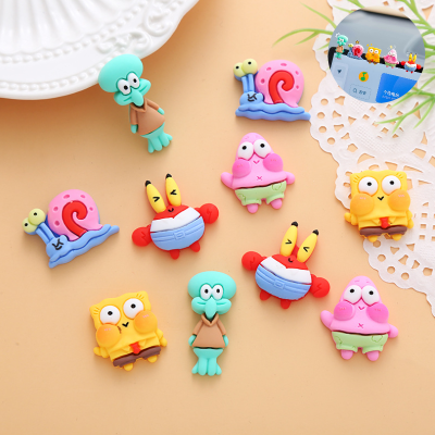 Resin Toy Figuer Cartoon Diy Phone Ornament Case Accessory