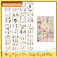 สติกเกอร์สัตว์เลี้ยง SHIWEIWU2558285หลากสีสติกเกอร์รูปต้นไม้ Stiker Buku Kliping สติกเกอร์โปร่งใส DIY