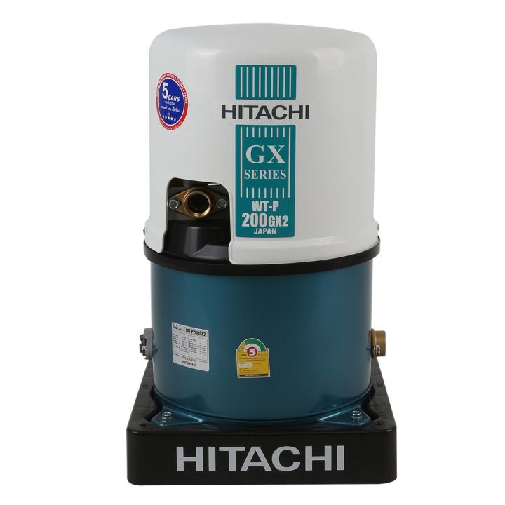 เครื่องปั๊มน้ำอัตโนมัติ-hitachi-รุ่น-wtp200gx2-wt-p200gx2-รับประกันสินค้านาน-5-ปี