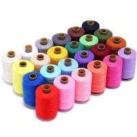【YD】 Color Sewing Threads Kits 1000 Yard Spools Polyester Thread for Hand   Embroidery Needlework Needle Threaders