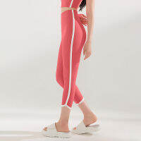 【cw】 Cross-Border Double-Sided Brushed Nude Feel Yoga Pants Women Running Exercise Workout Pants Skinny yoga pants 5566 ！