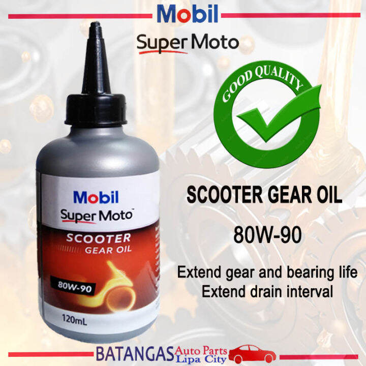 MOBIL SUPER MOTO SCOOTER GEAR OIL 120ML 80W90 Lazada PH