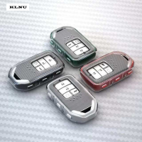 KLNU เคสหุ้มกุญแจรถสำหรับ Honda CITY HRV BRV JAZZ CRV ACCORD CIVIC TPU 360 ° ป้องกันเต็มรูปแบบ