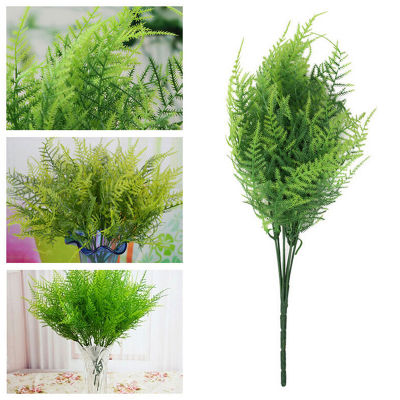 UNI Buytra 7 Branches Artificial Asparagus Fern Grass Plant Flower Home Floral Accessories