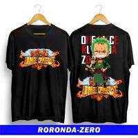 2023 newone ชิ้น Roronoa Zoro เสื้อยืดญี่ปุ่นอะนิเมะเสื้อยืดผู้ชายลูฟี่ฮาราจูกุสตรี H ipster U nisex แขนสั้น T S