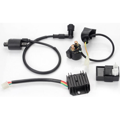 คอยล์จุดระเบิดรถจักรยานยนต์6ขา CDI V Oltage Regulator R Ectifier Solenoid รีเลย์ชุดสำหรับ150 200 250cc จีนรถ A จักรยานสกปรก