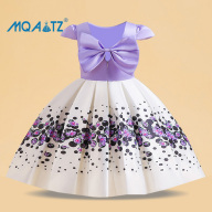 MQATZ Váy Công Chúa Bé Gái Quần Áo Sinh Nhật Hoa Nơ Lớn Cho Trẻ Em Trang thumbnail