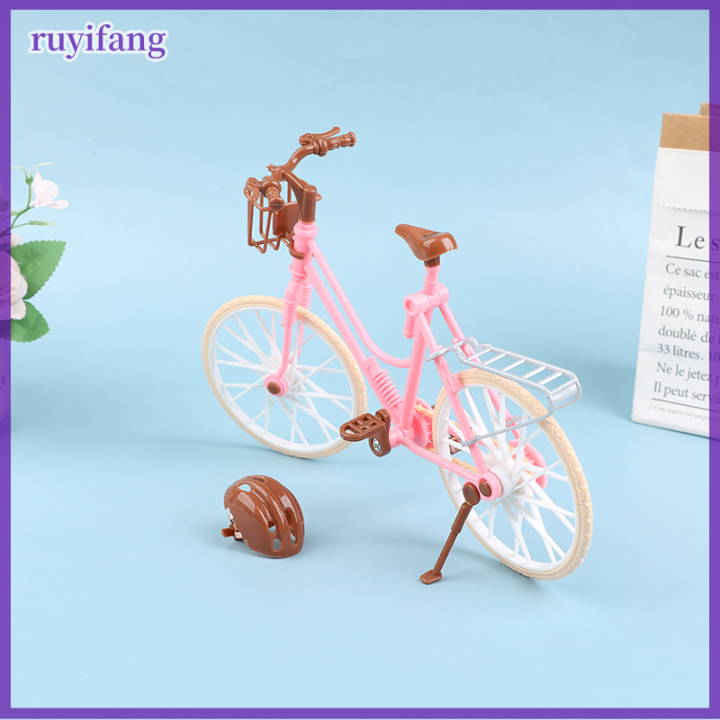 ruyifang-1ชุด1-6-scale-plastic-bike-จักรยานรุ่น-doll-accessory-สำหรับ-action-figure