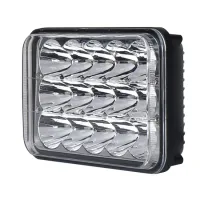 AutoAccessories ไฟ LED ทำงาน/ไฟหน้ารถยนต์ IP67 3060LM 5นิ้ว45W DC 9-30V พร้อมโคมไฟ LED 15ดวง