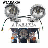 Faróis Universais Da Motocicleta,Moto R Bullet Fog Light, Luz Auxiliar Com Suporte De Montagem