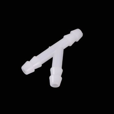 ；【‘； 20Pcs Plastic Barb Hose Fitting Tee  4/7  Mm Hose 8/11Mm Hose Barb Water Connector Tee Y Coupling Garden Drip Irrigation