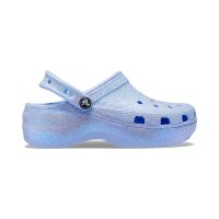 CROCS Classic Platform Glitter Clog รองเท้าลำลองผู้หญิง