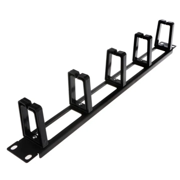19 Inch 1U Rack Cabinets Cable Management Network Organizer Hollow ...